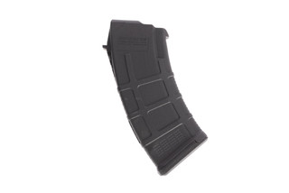 The Magpul AK PMAG 20 round AK-47 magazine holds 20 rounds of 7.62x39 ammunition